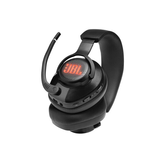 JBL Quantum 400 - Black - USB over-ear PC gaming headset with game-chat dial - Detailshot 4 JBL Quantum 400 - Black - USB over-ear PC gaming headset with game-chat dial - Detailshot 4